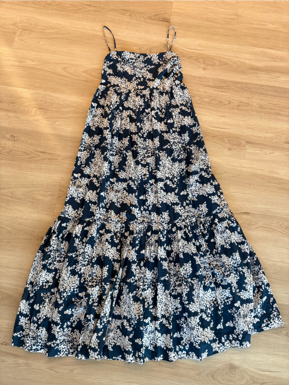 Abercrombie flowy floral maxi dress